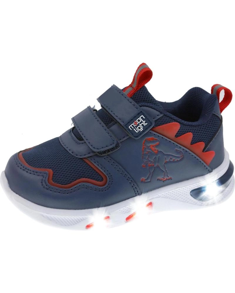 Chaussure lumineuse garçon Beppi bleu navy